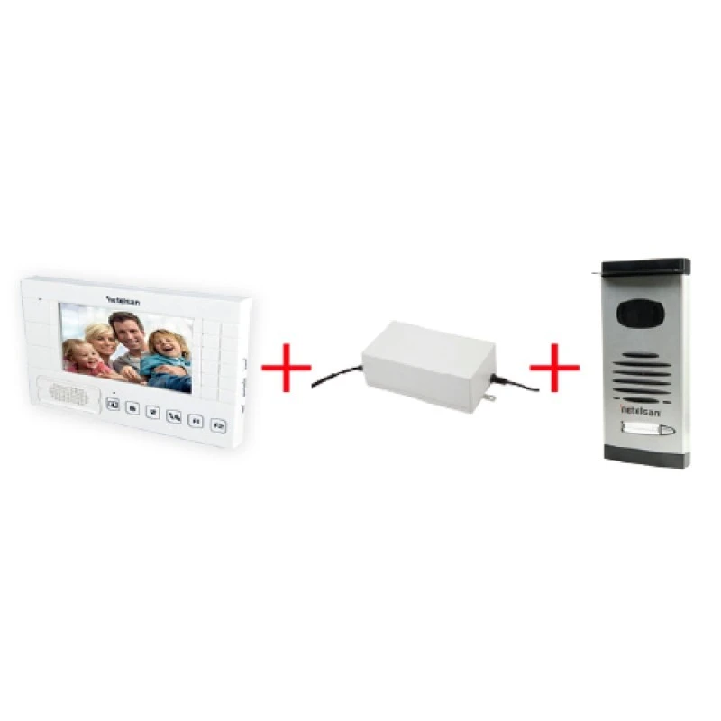 TYPHOON 4.3’’ Renkli Dokunmatik LCD Görüntülü Villa Kitler (Tekli)